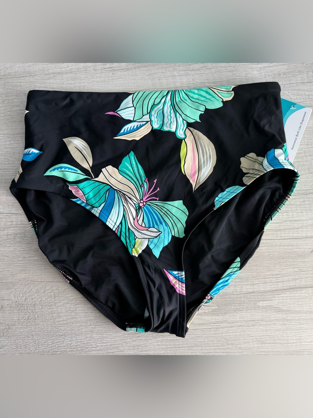 Coco Reef Women’s Aquatic Lotus Thrive Ultra High Waist Bikini Bottoms Medium